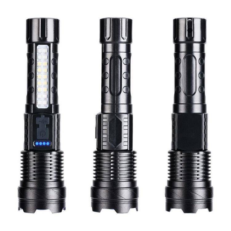 Cross-border outdoor flashlight, high-intensity, ultra-long-range spotlight, cob work light, multi-functional, ultra-long battery life, rechargeable model Application Scenario