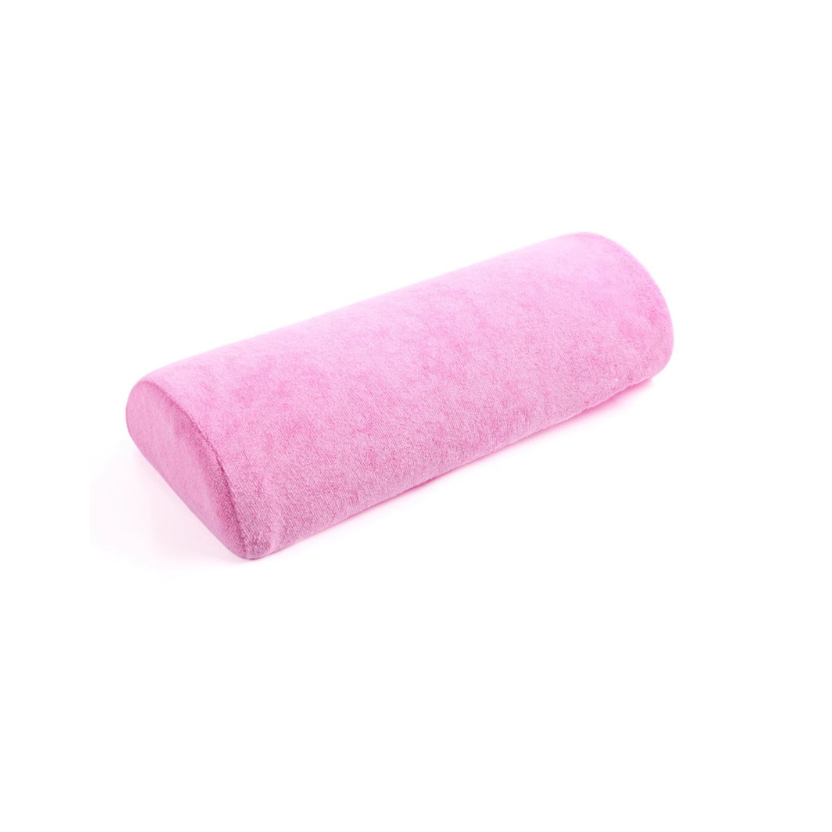 Cross-border nail art hand pillow, nail towel hand pillow, semi-circular wrist pillow, detachable and washable pink nail art tool hand pillow Application Scenario