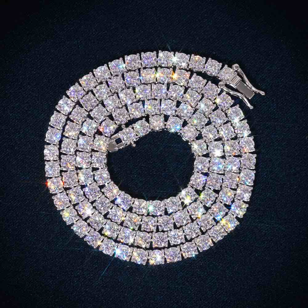 项链/珍珠/天然石项链/珍珠链条女款拼接气质/珍珠项链细节图