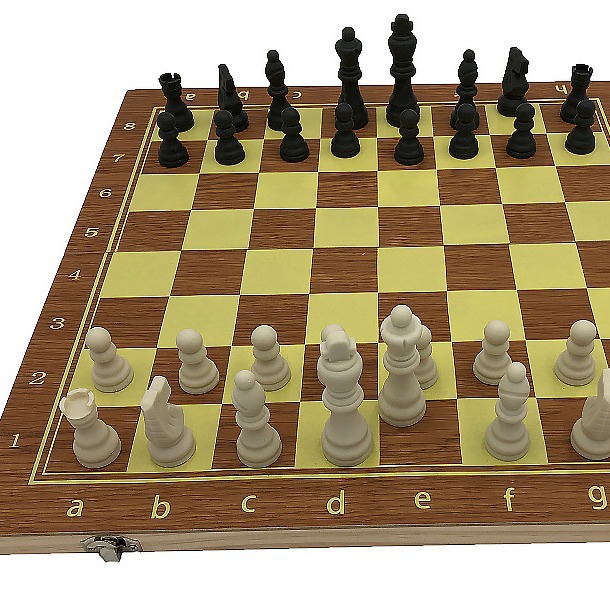 供应国际象棋可折叠木质棋盘棋子棋盒益智游戏大中小号象棋跨境货