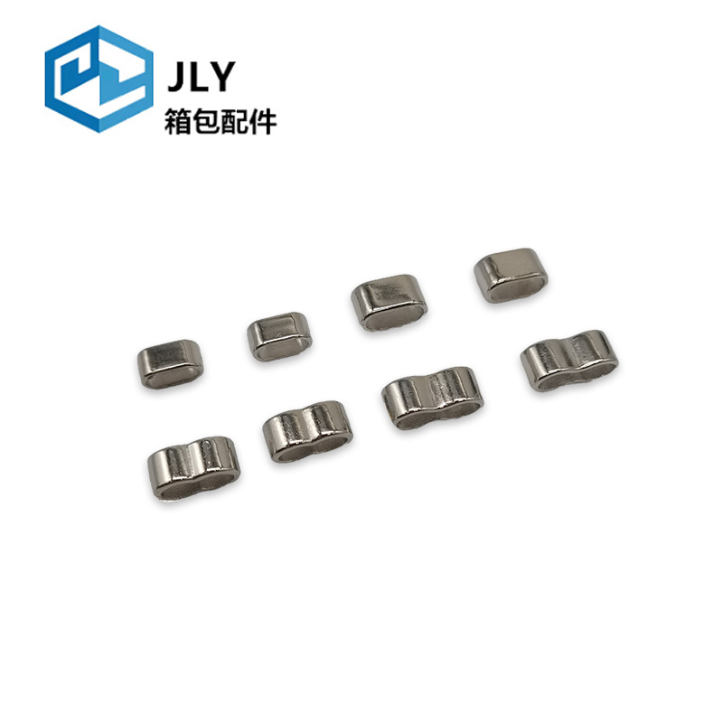 Zinc alloy electroplated bell buckle, diy mobile phone rope head, hardware adjustment and closing buckle, anti-slip round bucket small Dan buckle Specification drawing