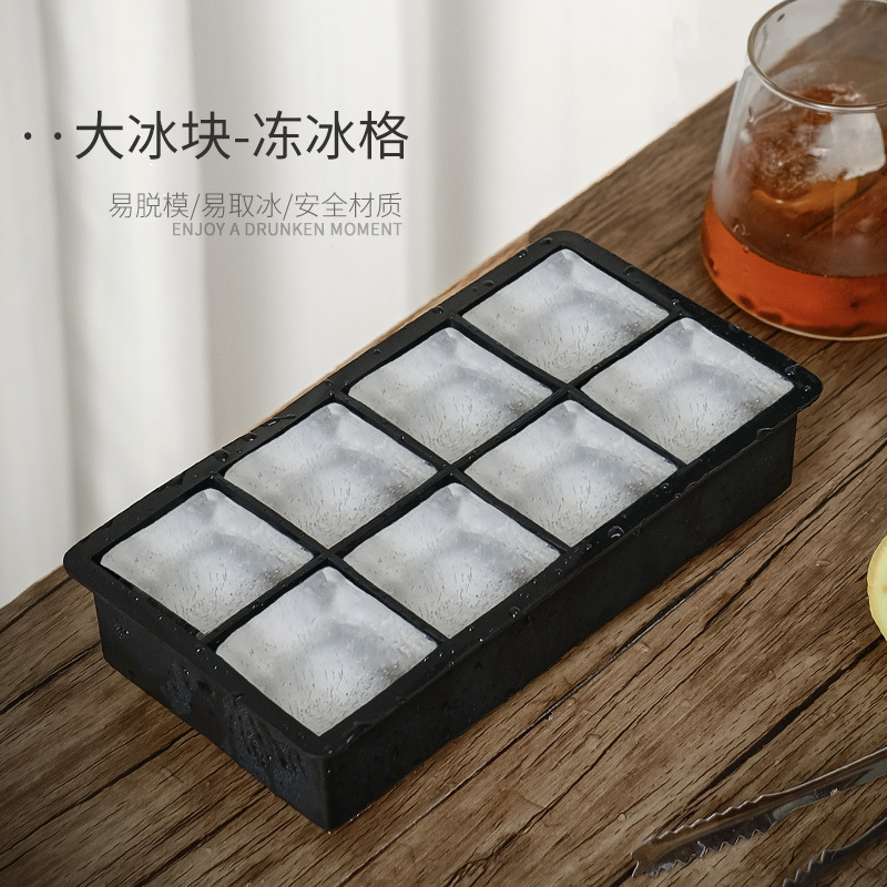 Caja de hielo de silicona que hace caja de hielo molde de cubo de hielo copa de hielo 12 agujeros molde de hielo Application Scenario