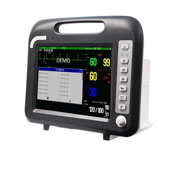 Cross-border exclusive home portable multi-functional electrocardiogram monitor for monitoring surgical heart rate, blood oxygen and respiratory monitor Item Picture