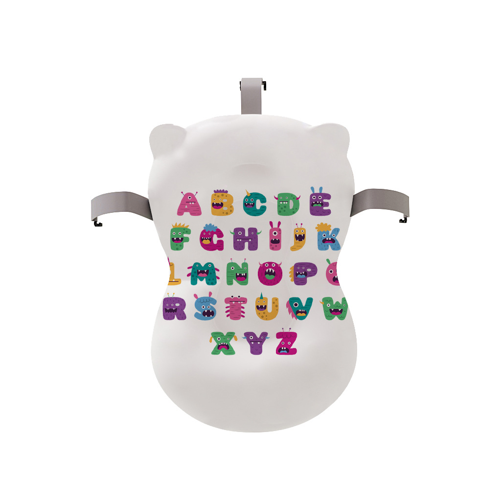 旅行枕/儿童护颈托白底实物图