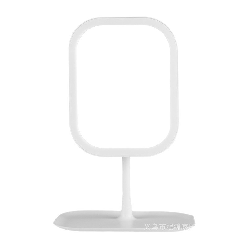 Espejo de maquillaje Led light eurodesk espejo inteligente multifuncional con luz espejo de maquillaje ajustable espejo de maquillaje estilo de mesa Item Picture