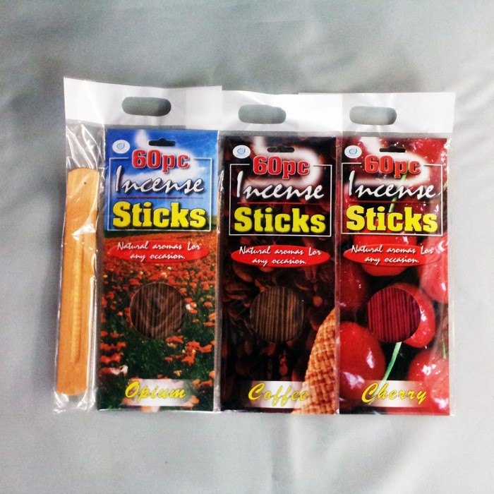jp4260pcINCENSESTICKS60支熏香+香座（12味/套香味可选）