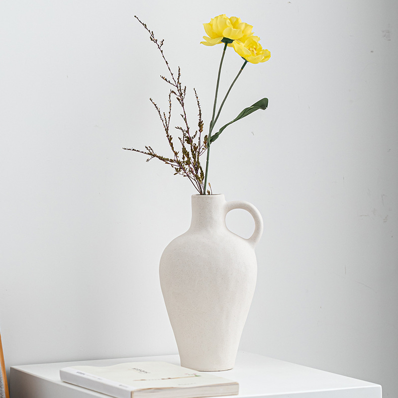 2026 Ceramic Vases, Enamel color Vase, hotel and home decoration art pieces, ceramic vases, ceramic glass vases, multiple styles to choose from Application Scenario