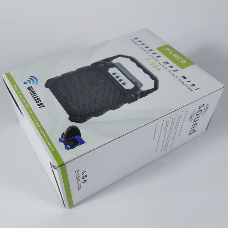 Wholesale of Bluetooth audio and digital products from the manufacturer, corrugated color box packaging box customization, hat buckle bottom kraft paper box Application Scenario