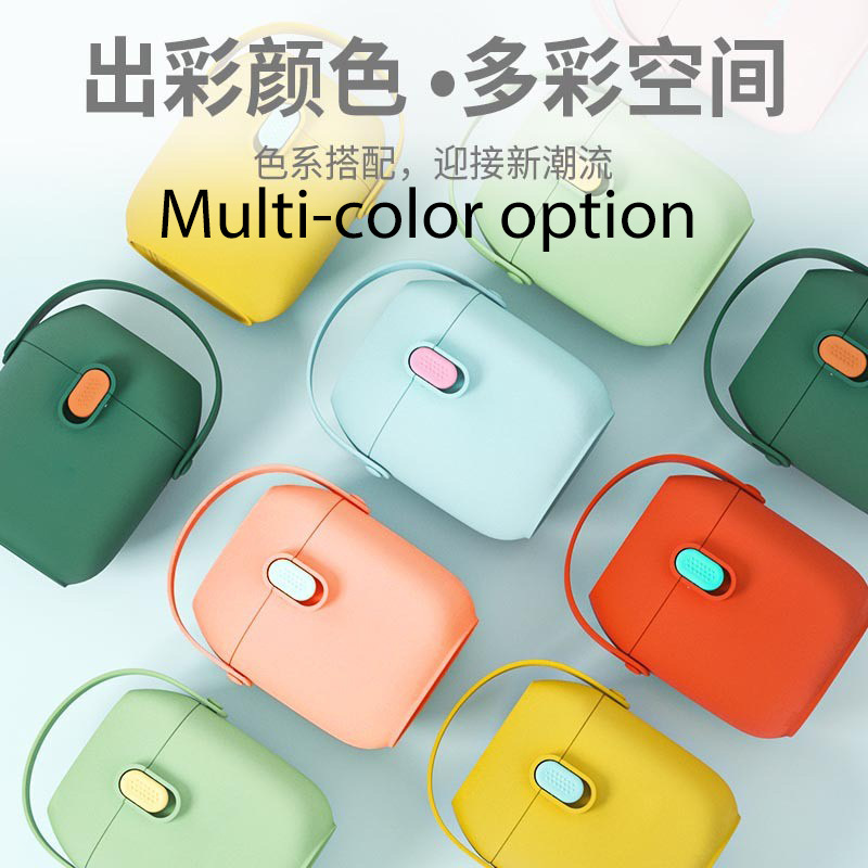 Portable milk powder storage tank, moisture-proof and sealed portable milk powder storage tank details Picture