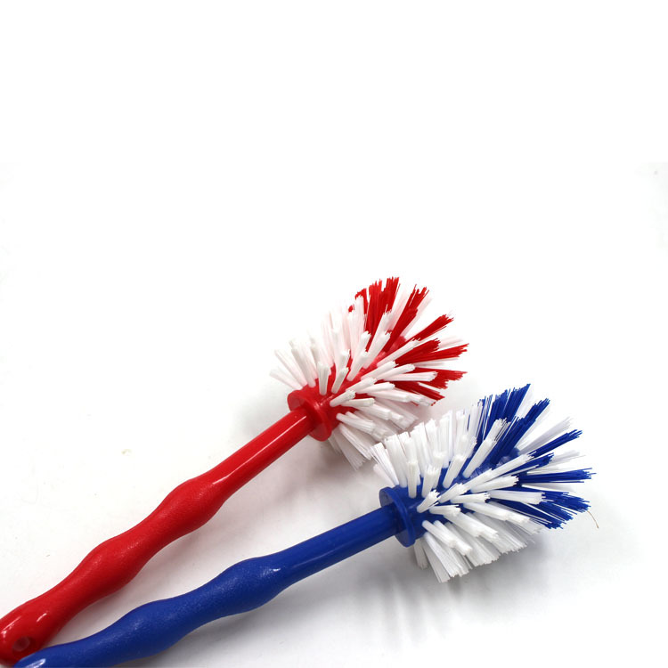 Wholesale of popular Jujian deburring bottle brushes, plastic handles, nylon bristle brushes, pot wall cleaning brushes, and hard bristle brushes Application Scenario