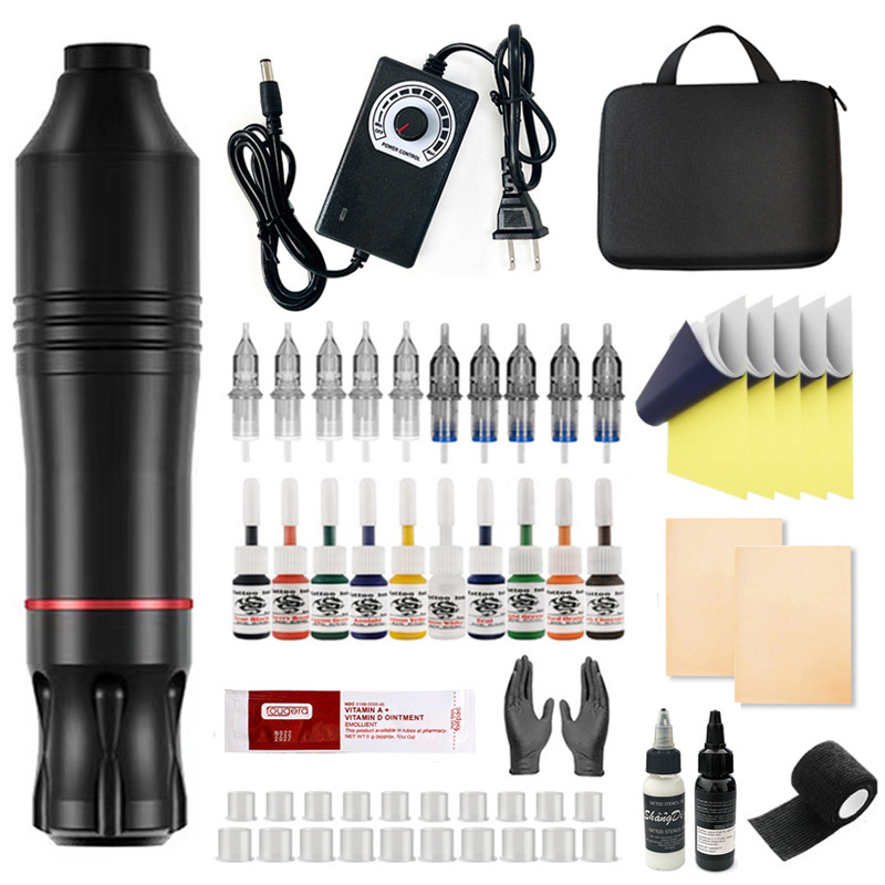 shanilak tattoo set, eyebrow tattoo, body tattoo machine, complete set of tools, tattoo pen set, tattoo motor machine, all-in-one machine, cross-border
