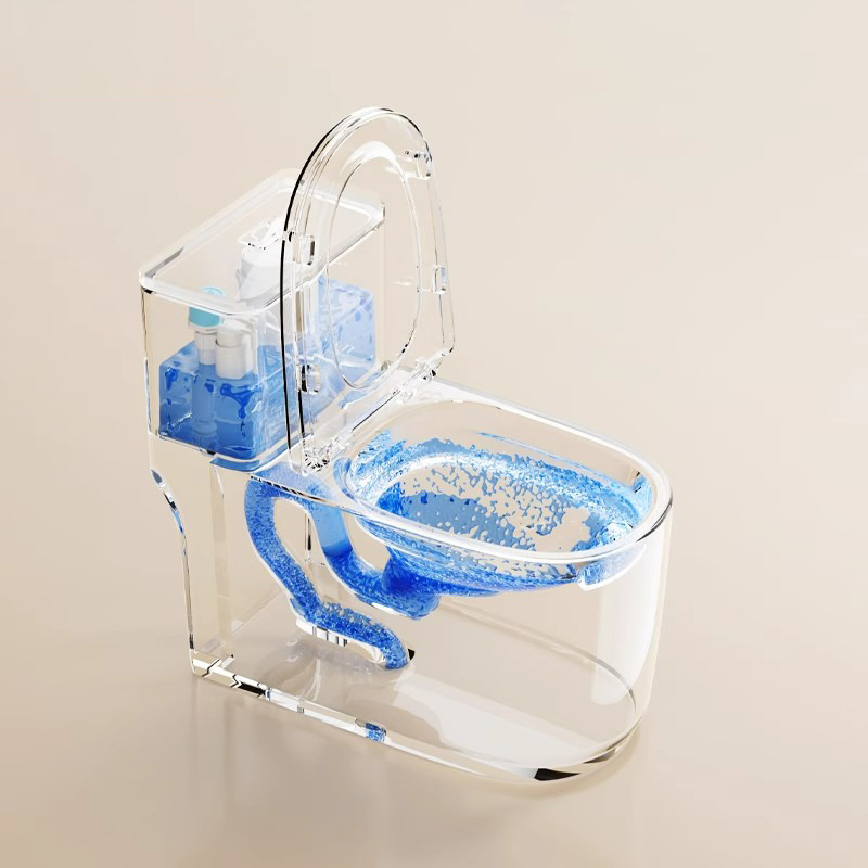 Chaozhou toilet siphonic Super vortex large flush force large diameter one-piece toilet, anti-splash water large suction force hotel project payment Application Scenario