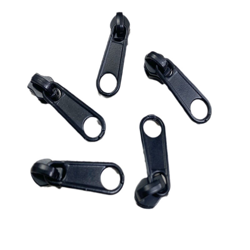 In stock, there are No. 3 zinc alloy zipper pulls for both forward and reverse threading, double-head zipper pulls, handle accessories, and zipper buckles Item Picture