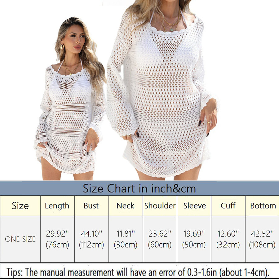 2025 New cross-border retro French lace long-sleeved women's spring and autumn design sense, niche loose cardigan beach dress details Picture