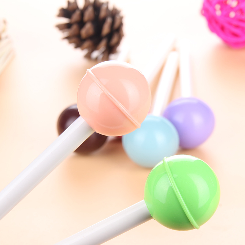 P-0047 Creative Stationery, Cute lollipops, gel pens, needle pens, Ballpoint pens, Office supplies wholesale details Picture