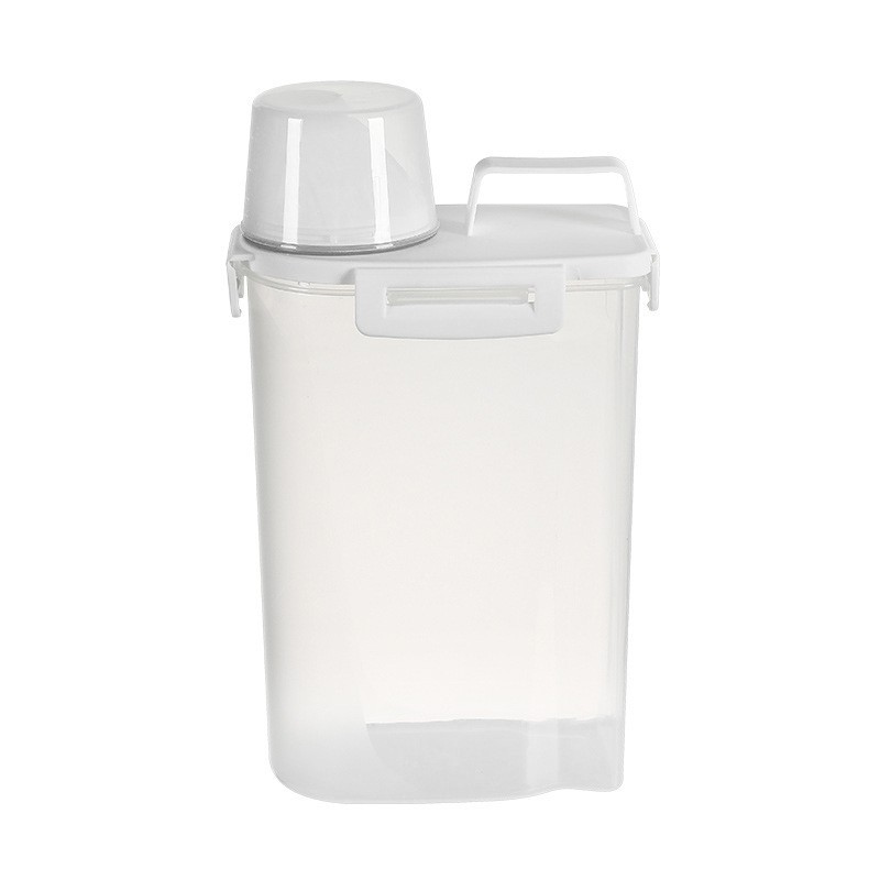 Five-grain noodle storage box, food-grade plastic kitchen storage jar for grains, bean jar, sealed jar Item Picture