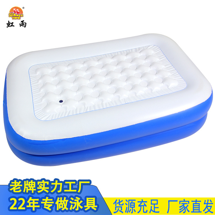 Hongyu Second Ring Square Water Pool, inflatable children's swimming pool, household sandpit, outdoor water play pool, family bath pool Application Scenario