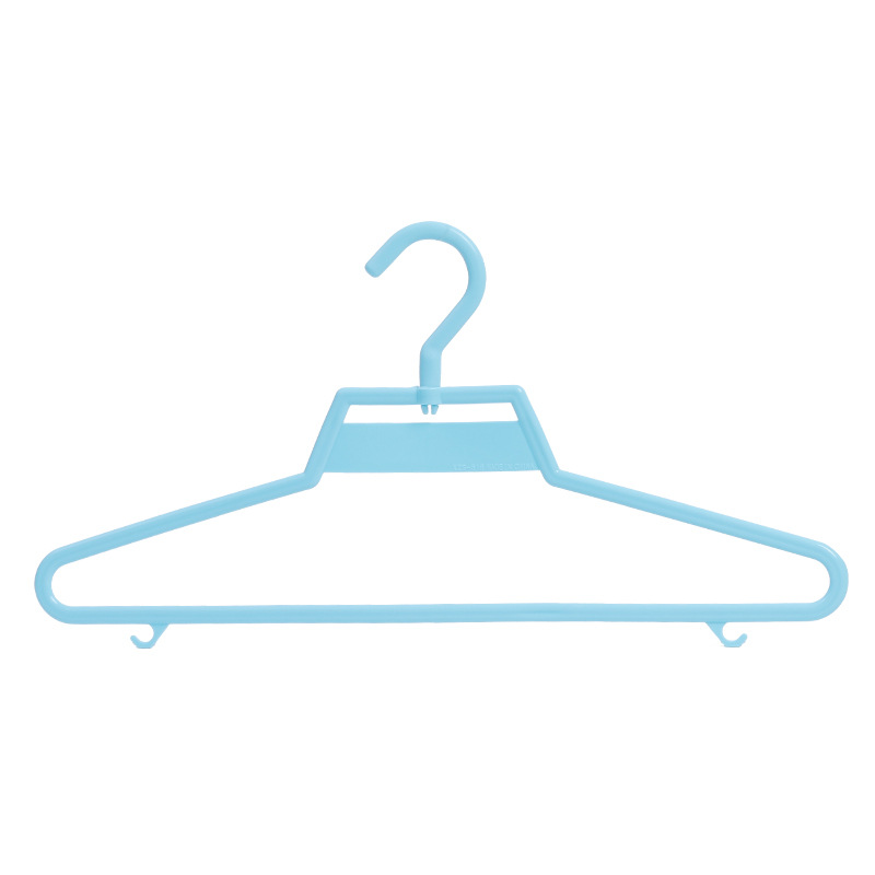 Manufacturer's colored plastic clothes hangers, daily-use round clothes hangers, home clothes drying racks, street stall clothes hangers, elderly clothes hangers Item Picture