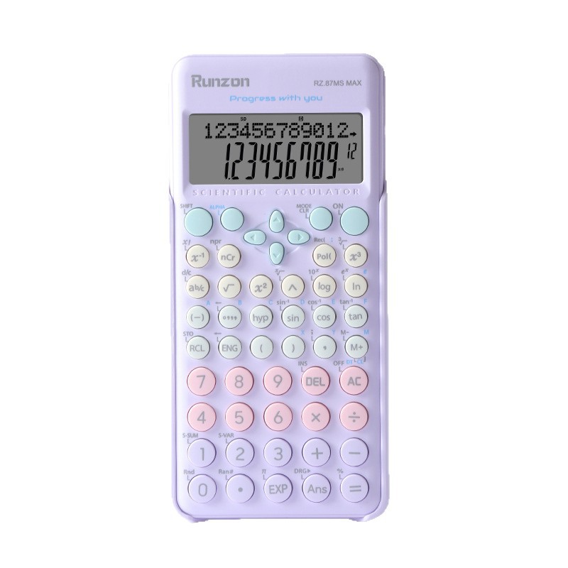 RZ.87ms Scientific Function Calculator, College student complex equation calculator, high appearance level student computer Item Picture