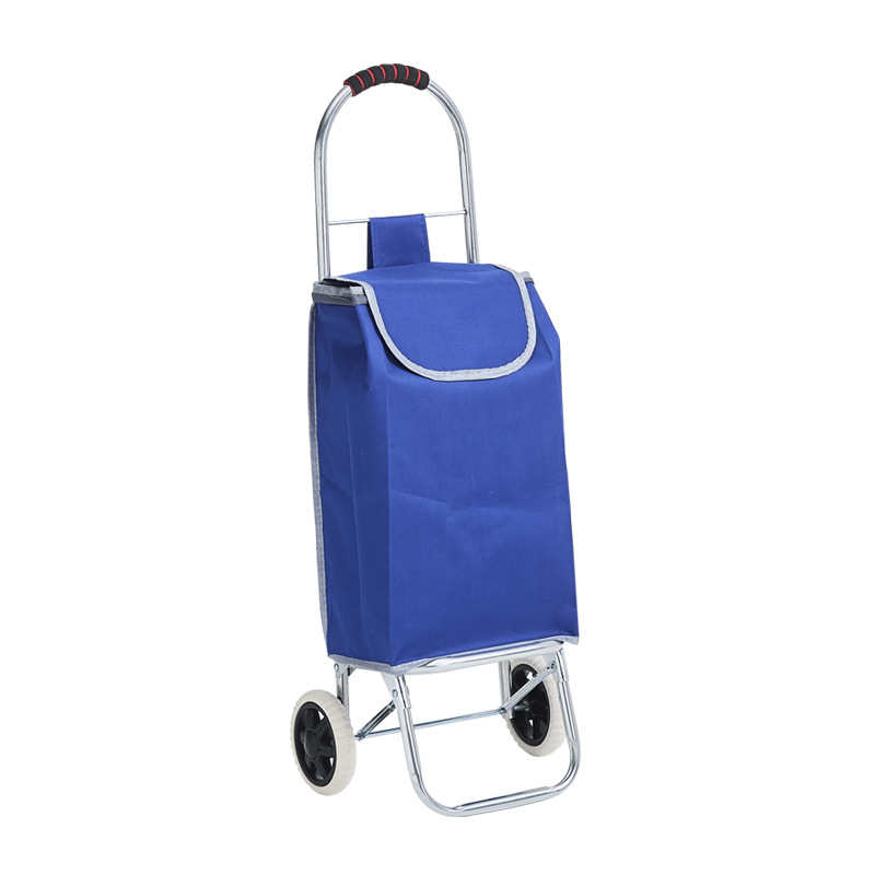 The new type of grocery cart, a small trolley for the elderly in foreign trade factories, is used for shopping, buying vegetables and picking up express deliveries in supermarkets Item Picture