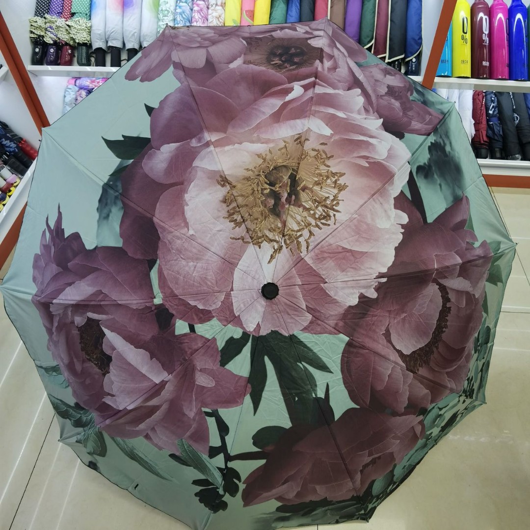 High appearance level rose umbrella, all-weather and all-weather sunshade umbrella, sun protection and UV protection umbrella, high appearance level folding umbrella for girls Specification image