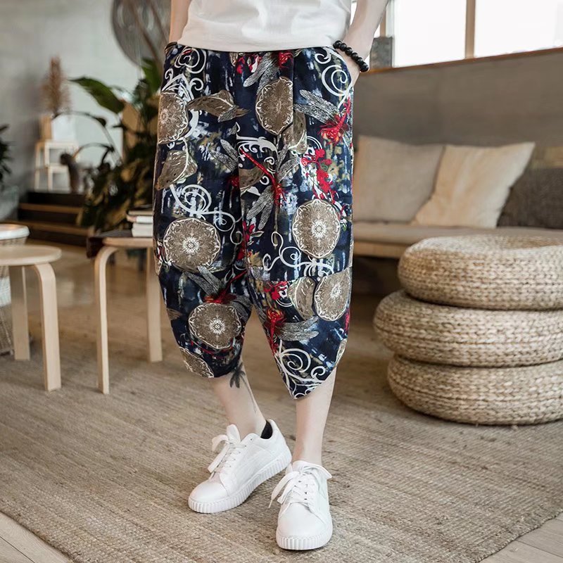 华棉运动裤/裤子/华棉裤子/冰丝防晒裤/卫裤细节图