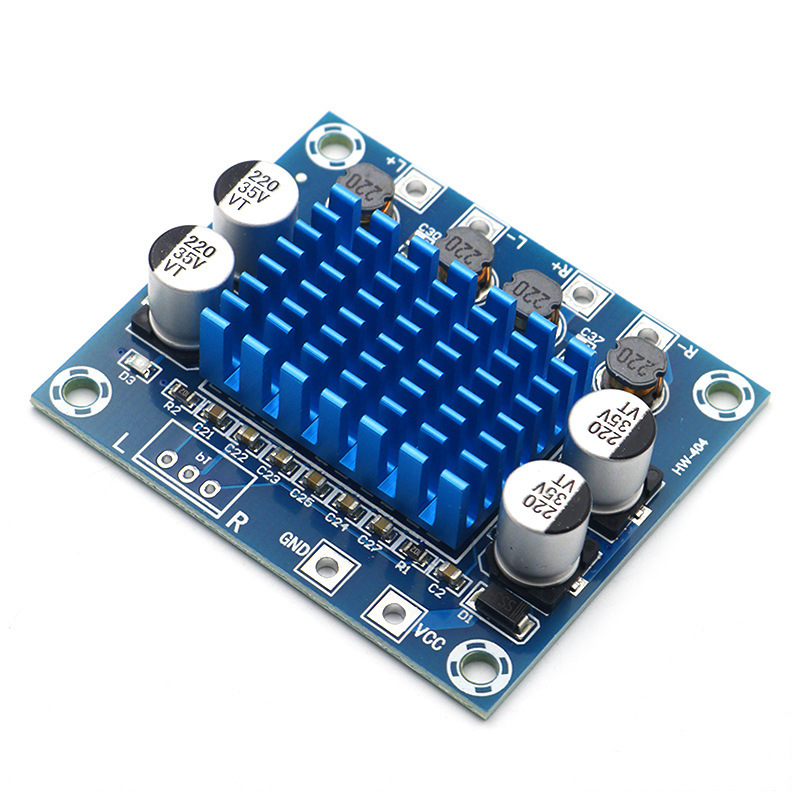 XH-A232 high-definition digital audio power amplifier board mp3 amplification module 12V24V sound reinforcement board dual-channel 30W Specification image