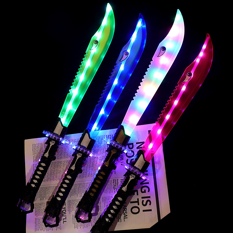 New luminous fishing toy set of Samurai Shark knife, children's magnetic cat fishing entertainment products, girls' fun toys Application Scenario