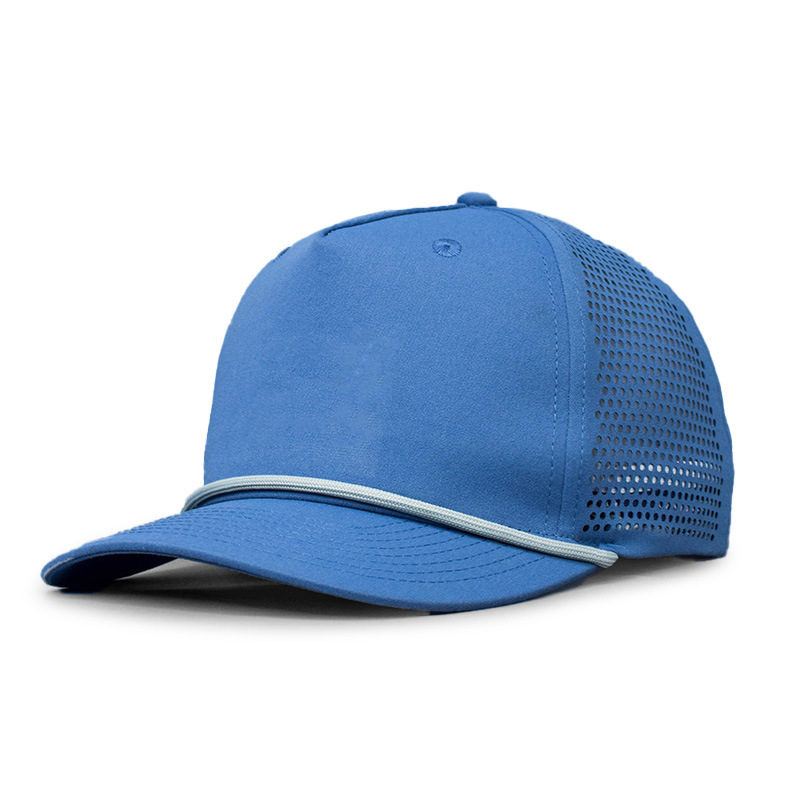 Cross-border bestseller Richardson micro-curved baseball cap quick-drying outdoor sunshade laser perforated breathable sports net cap factory Item Picture