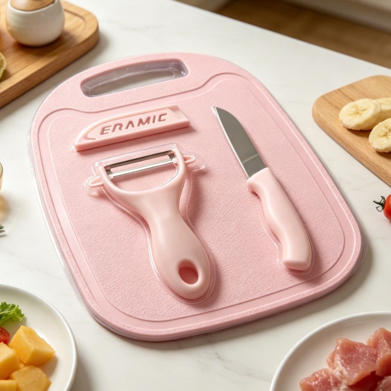 Fruit knife, household stainless steel peeler, two-in-one safe dormitory, portable sharp folding knife for students details Picture