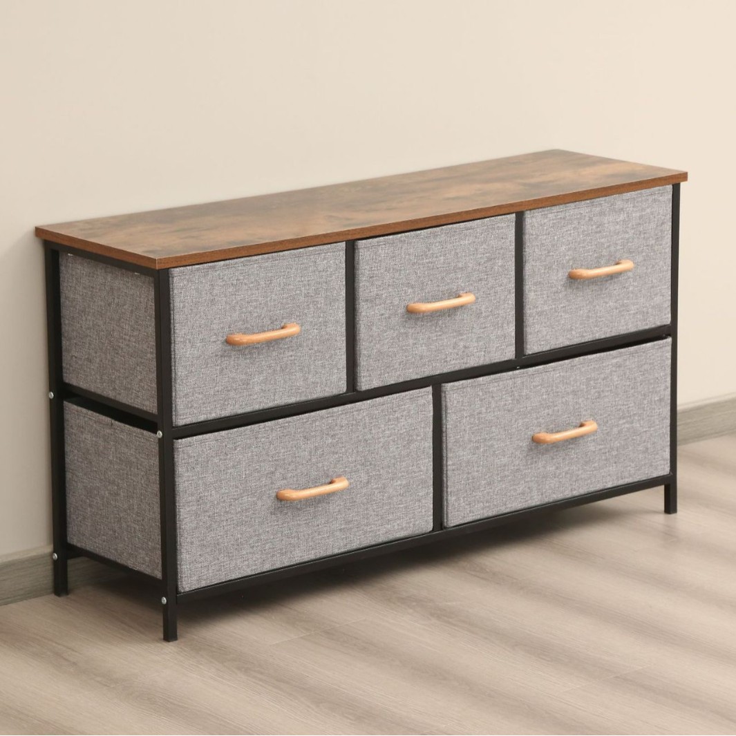 Modern fabric drawer-type storage cabinet, multi-layer assembly, home bedroom storage cabinet, living room miscellaneous cabinet Application Scenario