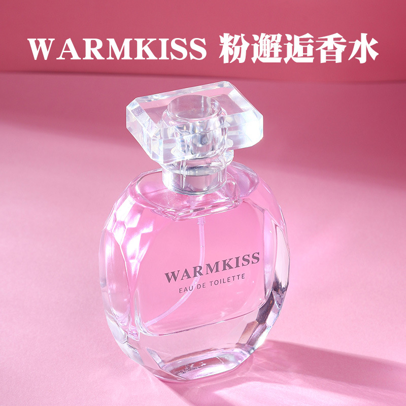 WARMKISS粉邂逅女士香水持久女用清新自然留香小众花香批发代发