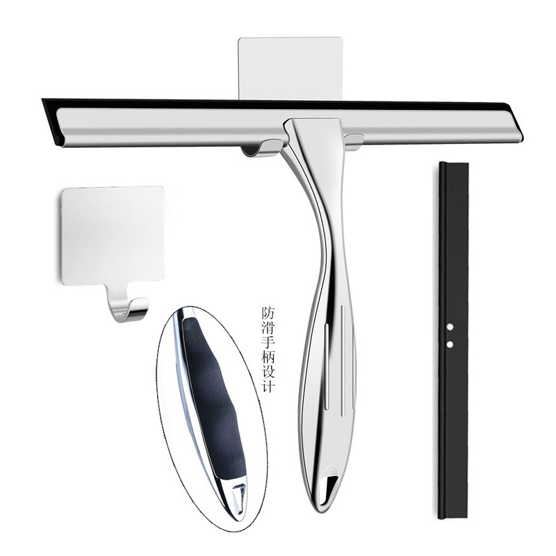 现货刮水器锌合金刮窗器专用玻璃刮清洁器配挂钩不锈钢玻璃刮水器