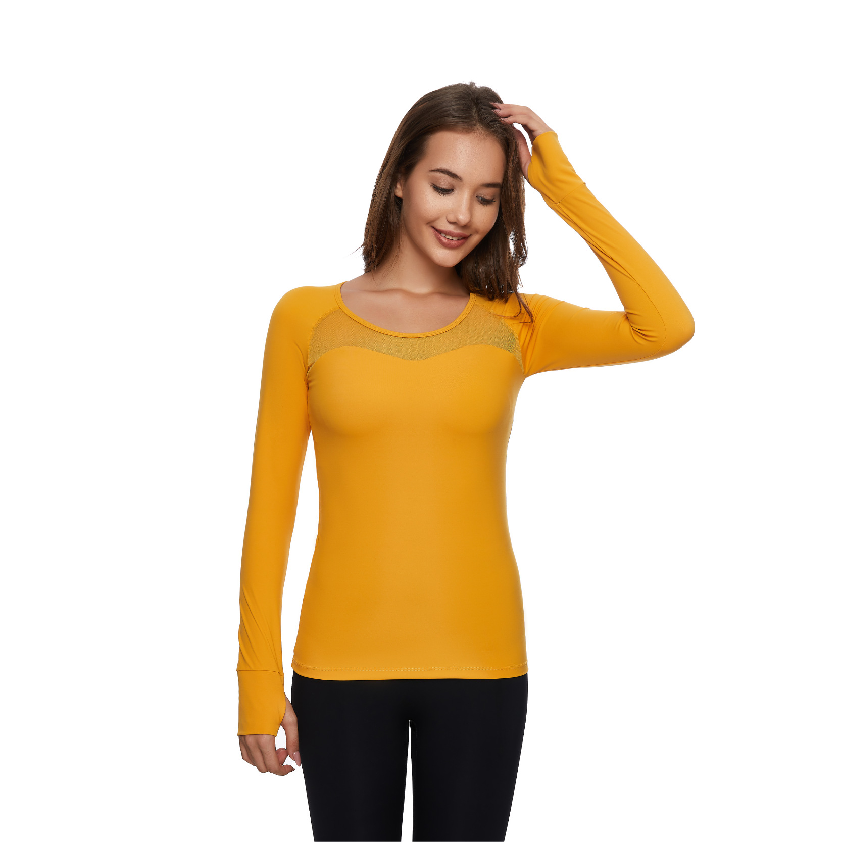 运动紧身衣实物图