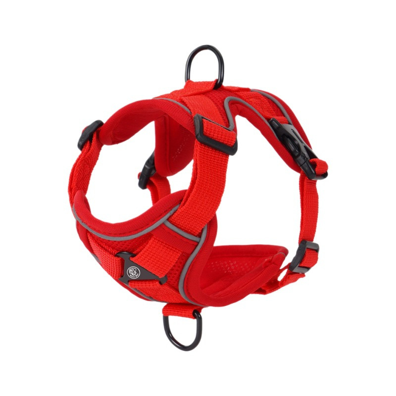 Cat leash vest pet chest and back strap cat walking rope chest and back anti-escape cat leash breathable anti-escape Item Picture