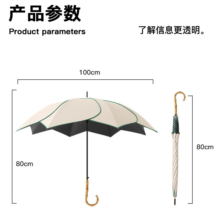 雨伞/透明伞/大雨伞防晒/一次性雨伞/拐杖伞女套头户外产品图