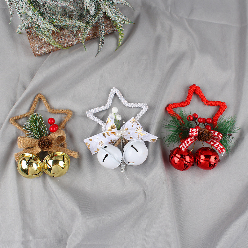 Christmas bell decoration, Christmas hat, Christmas wreath, Christmas ball, Christmas pendant, holiday decoration supplies set details Picture