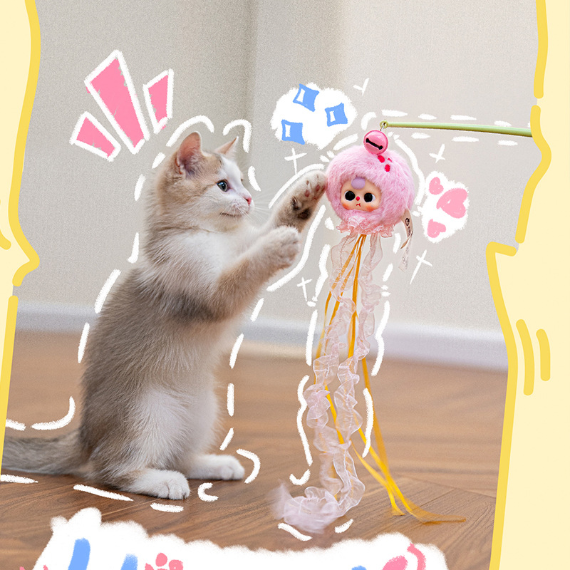 Three-year-old kid, cat toy, plush blind box, figurine, doll, best-selling gift, cute and trendy pendant, plush toy Specification image