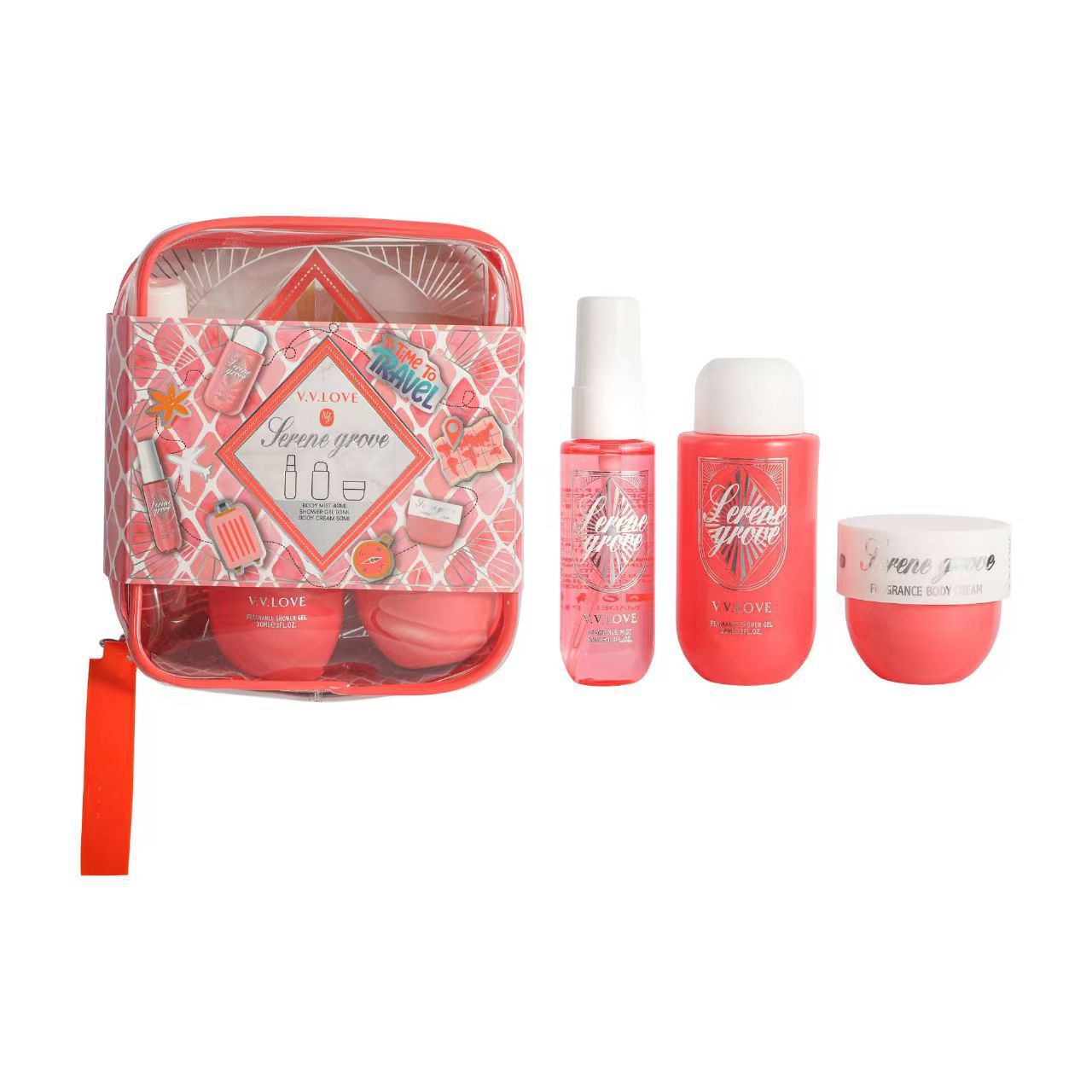 Comercio exterior transfronterizo nuevo producto 90ml body spray perfume set caja tropical bodymist perfume de venta caliente gourmet tono perfume femenino perfumes perfumes perfumes personalizados perfume de seis zonas comercio exterior details Picture