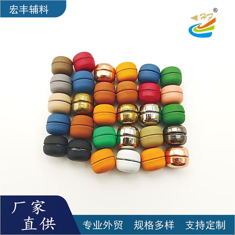 跨境彩色磁吸扣丝巾扣披肩两用胸针领子多功能头巾磁吸扣