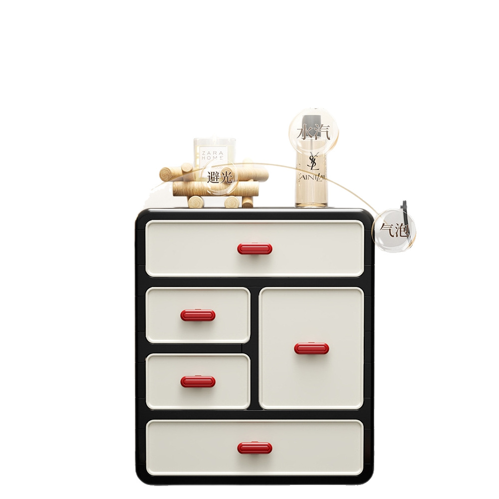 Desktop storage box, stationery office desk shelving unit, dormitory sundries small cabinet, drawer-type organization and storage box Item Picture