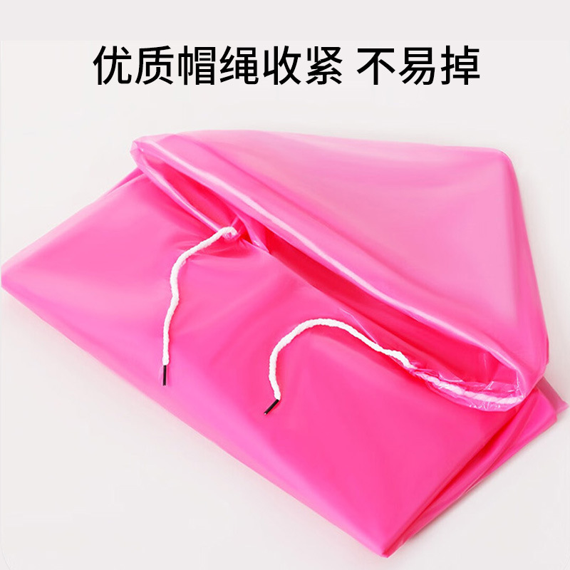 一次性儿童雨衣便携式卡片加长防水长款户外旅行雨披备用卡通风格细节图