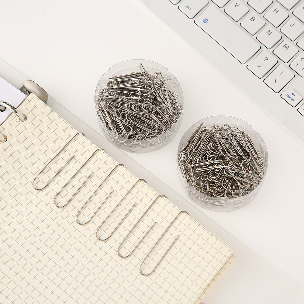 28mm stainless steel paperclip factory can customize office document organization pins in stock for wholesale Application Scenario