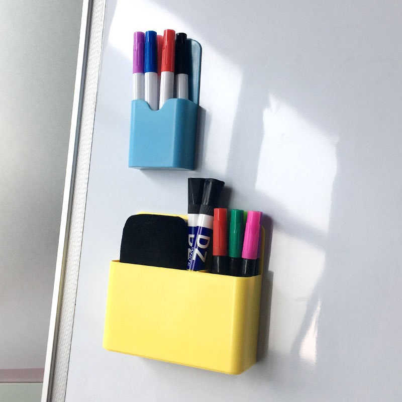 Magnetic whiteboard sticker magnetic storage box, children's graffiti, multi-functional plastic hard magnetic storage box for office and home use full figure