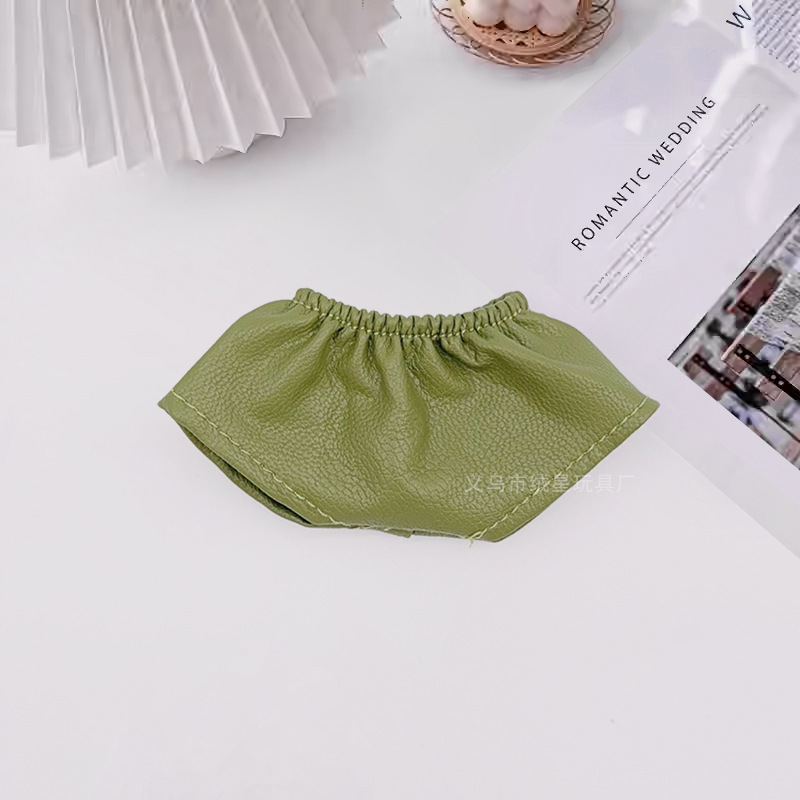 New versatile baby clothes, plush leather pants, cute cotton doll clothes, accessories, doll outfits, and changeable clothing Specification image