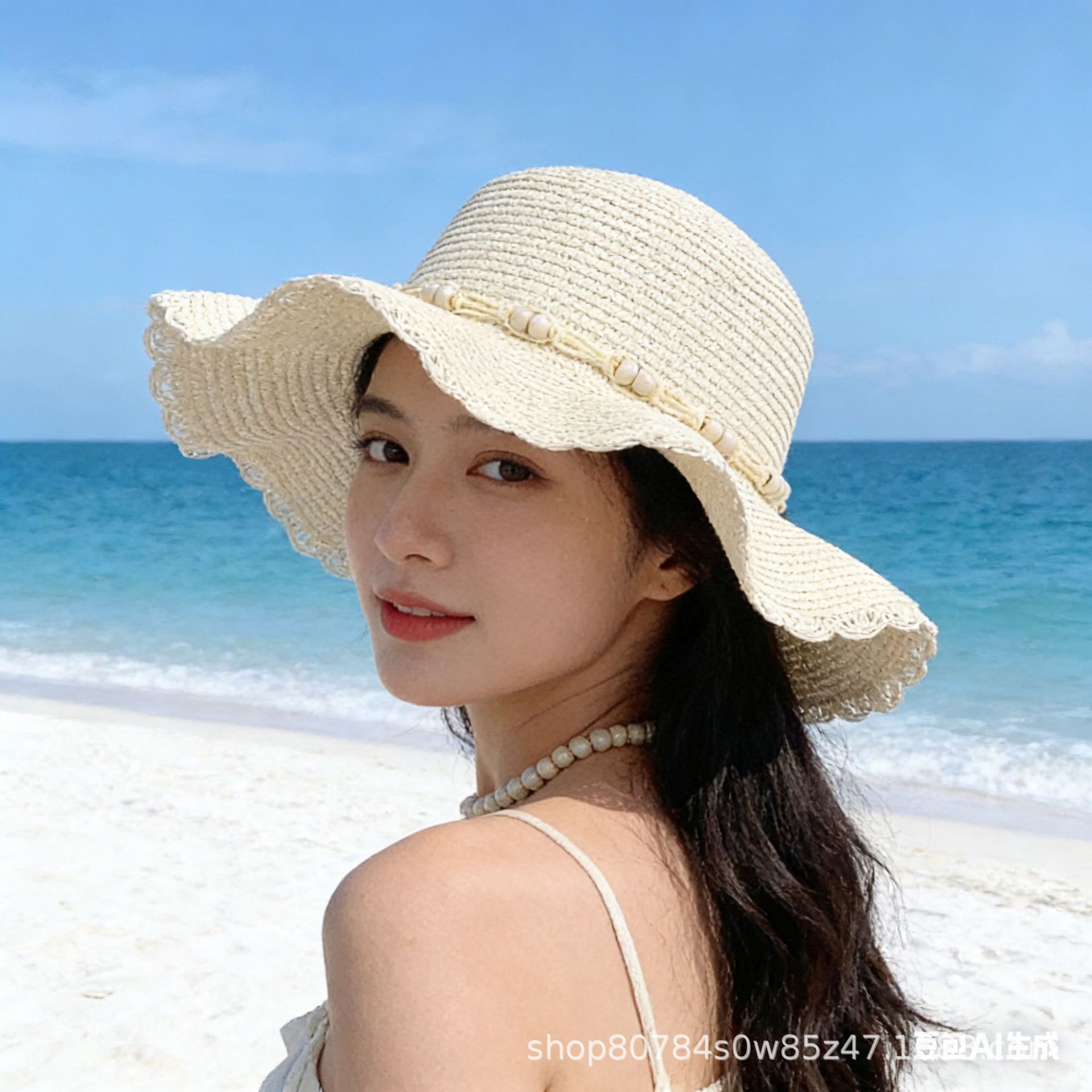 帽子/棒球帽/草帽/遮阳帽/小麦秸秆草帽产品图