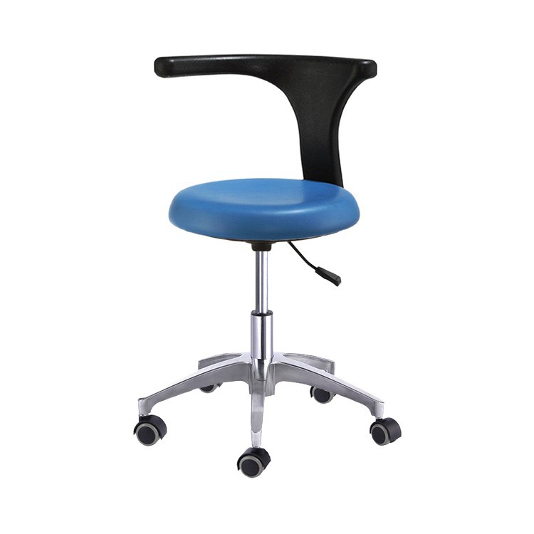 Cross-border exclusive dental chair, oral adjustable chair, freely rotatable, movable pulley, adjustable backrest Item Picture