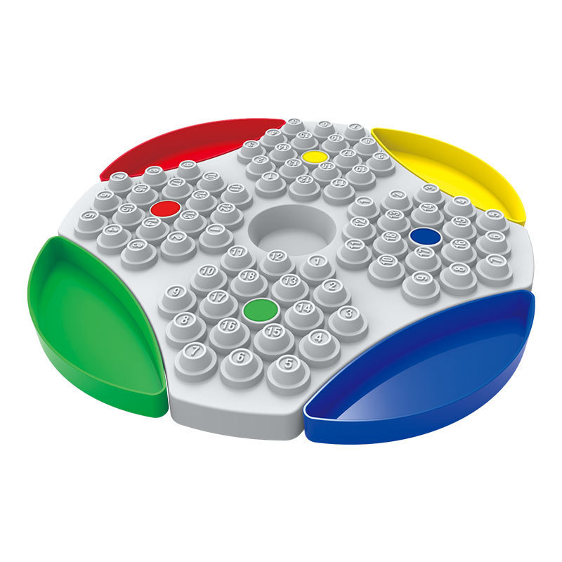 Arithmetic Battle Game, Parent-Child Interactive Math Addition, Subtraction, Multiplication, Division Calculation, Early Education Teaching Aid Board Game For Primary School Students Item Picture