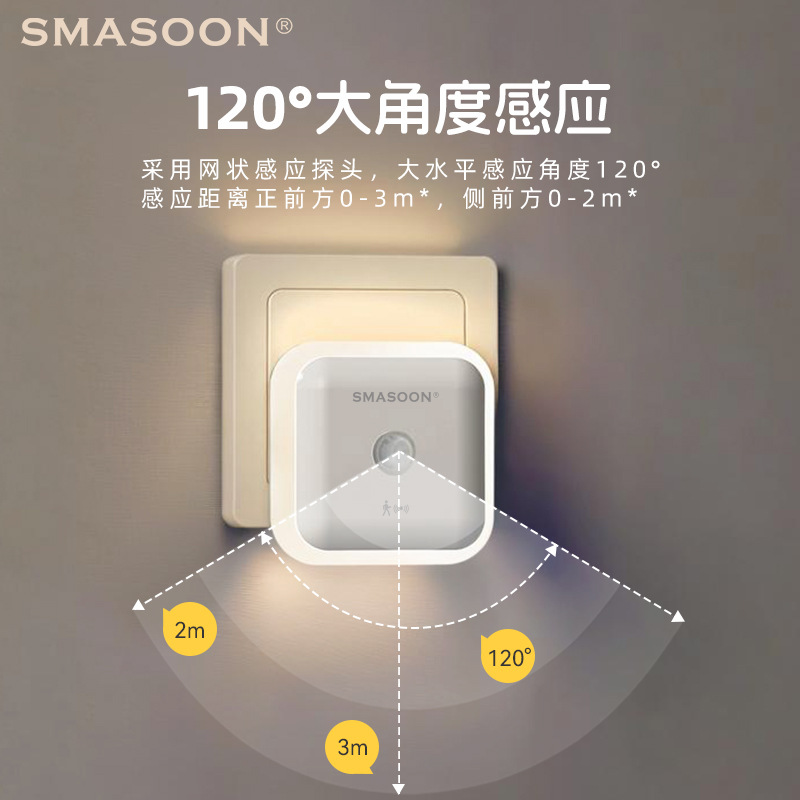 夜灯/带插座台灯/玫瑰灯/磁吸灯/加湿器细节图