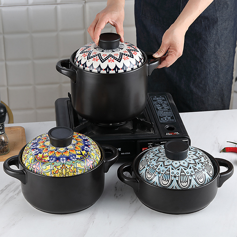 单人炖锅/微晶玻璃锅/陶瓷锅产品图